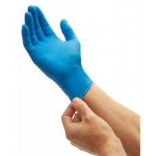 Одноразовые нитриловые перчатки Kleenguard G10 Arctic Blue, без пудры, синие, XL, 180 шт/уп, арт. 90099