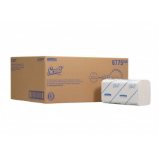 Бумажные полотенца в пачках Scott белые 1-сл. (15 пачек по 320 листов), арт.6775