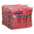 Салфетки из микрофибры Wypall Microfibre Cloth, 40 х 40 см, красные (6 шт/упак), арт. 8397, Kimberly-Clark