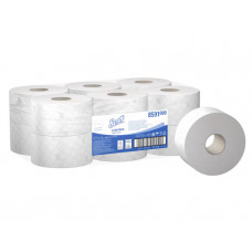 Туалетная бумага  Kimberly-Clark Professional  Scott® Control, в больших рулонах с центральной подачей, двухслойная, (12 рулонов х 204 м), арт. 8591