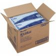 Салфетки в пачках с цветным кодированием Wypall Х80, 25 листов, лист 35х42 см, голубые, арт. 7565, Kimberly-Clark