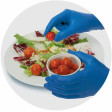 Одноразовые нитриловые перчатки Kleenguard G10 Arctic Blue, без пудры, синие, XS, 200 шт/уп, арт. 90095, Kimberly-Clark