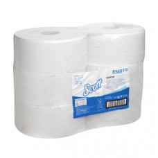 Туалетная бумага Kimberly-Clark Professional  Scott Control,в больших рулонах с центральной подачей, двухслойная,  (6 рулонов х 314 м), арт. 8569
