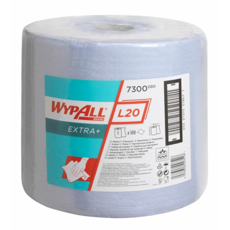 Протирочные салфетки WYPALL* L30 большой рулон, 500 листов, арт. 7300, Kimberly-Clark