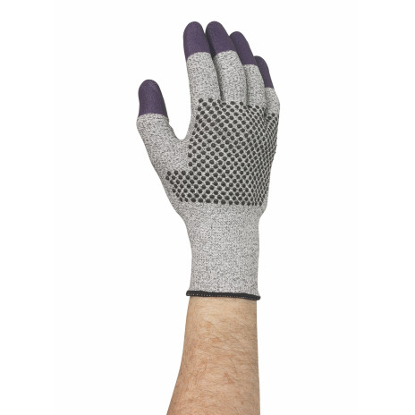 Перчатки, стойкие к порезам (3 уровень) - JACKSON SAFETY* G60 PURPLE NITRILE* единый дизайн для обеих рук / 7,  (12 шт/упак), арт. 97430, Kimberly-Clark