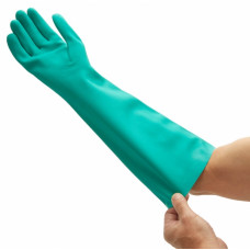 Перчатки для защиты от воздействия химических веществ JACKSON SAFETY* G80 45 см, индивидуальный дизайн для левой и правой руки / 8, (12 пар/упак), арт. 25622