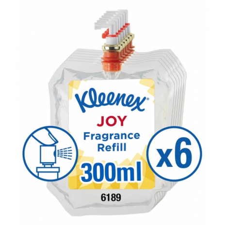 Освежитель воздуха Kimberly-Clark Kleenex Joy Радость сменный картридж (6 кассет), арт. 6189, Kimberly-Clark
