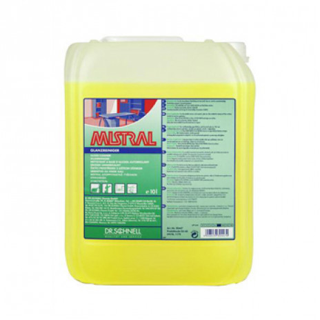 Слабощелочное средство для очистки глянцевых поверхностей MISTRAL Quick Dry, 10 л, арт. 529881, Dr. Schnell