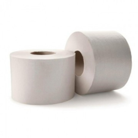 Туалетная бумага в рулонах 1-сл, 200м, серая 25г/м.кв. (12 шт/упак) , арт. 151200-М, Lime