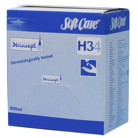 Дезинфицирующее крем-мыло для рук Soft Care Line Sensisept, 800 мл (6 шт/упак), арт. 100854164, Diversey