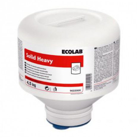 SOLID HEAVY твердое моющее средство для жесткой воды, 4,5кг, арт. 9022000, Ecolab