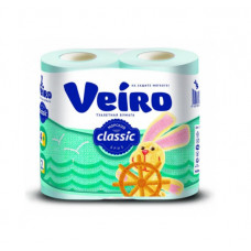 Туалетная бумага VEIRO Classic Морской бриз, 2 слоя, (12шт./уп.), арт. 5С24г