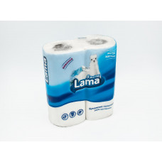 Полотенце бумажное SNOW LAMA, 2 слоя, 2 рулона, белый, (12шт./уп.), арт. ПЦ1-Д2Б2-120