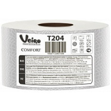 Туалетная бумага в больших рулонах Veiro Professional Comfort, 2 слоя, (12шт./уп.), арт.Т204