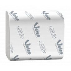 Туалетная бумага в листах Veiro Professional Comfort, 2 слоя, белый, 250 шт/пач, (30 пач/упак), арт. TV201