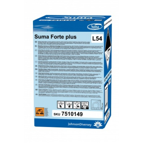 Suma Forte Plus L54 Моющее средство для посудомоечных машин для жесткой воды- для доз. систем D 250 DET, D3000T, D3000C, арт. 7010105, Diversey