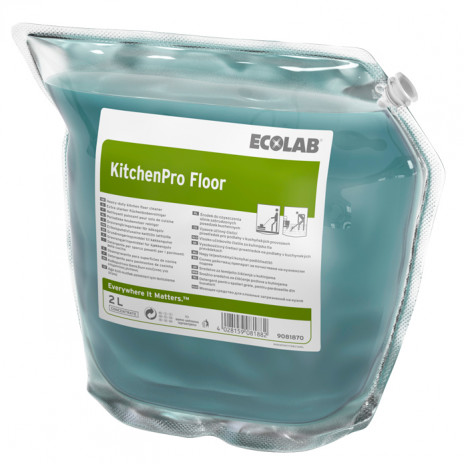 KITCHENPRO FLOOR сильнощелочное средство для уборки пола в зоне кухни, 2л, арт. 9081870, Ecolab