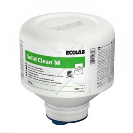Моющее средство Solid Clean M для посудомоечных машин 4,5 кг, арт. 9070260, Ecolab