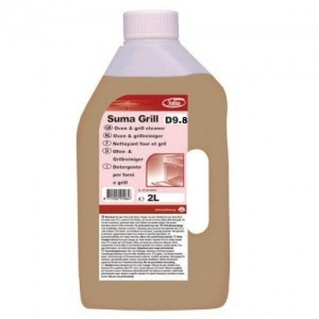 Suma Grill Hi-Temp D9.8 Высокотемпературное средство для мытья печей, духовок и грилей, арт. 7518944, Diversey