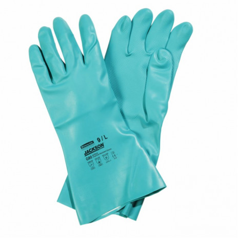 Нитриловые перчатки для защиты от химических веществ Jackson Safety G80, размер 9, 1 пара, арт. 94447, Kimberly-Clark