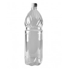 Бутылка пластиковая 1,5л прозрачный + пробка прозрачная ГАЗ ПЭТ БМ (65 шт/упак), БУ2916
