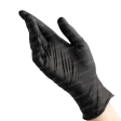 Перчатки нитриловые BENOVY Nitrile MultiColor, черные, 50 пар в упаковке, арт. 18506, Benovy