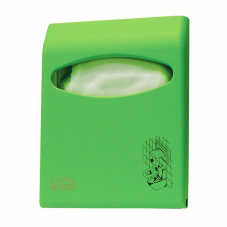 Диспенсер для покрытий на унитаз LIME Color mini, зеленый, арт. A66210VES, Lime