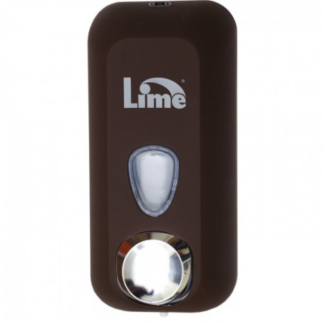 Диспенсер для жидкого мыла в пакетах LIME Color, объем 0,5 л, черный, арт. A71501NES, Lime