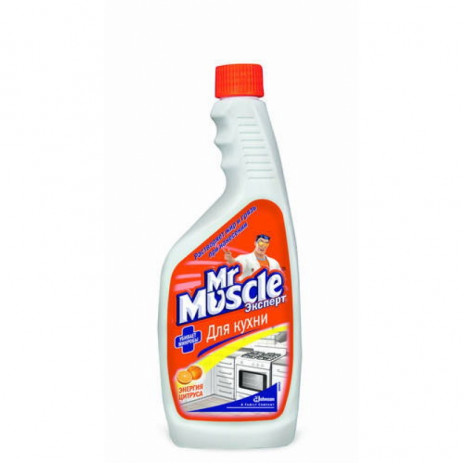 Mr Muscle чистящее средство для кух поверх зап.блок энергия цитруса 450МЛ, арт. 636912.66079400002,