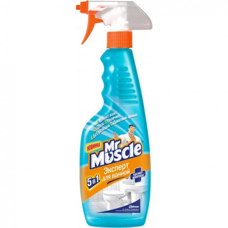 Mr Muscle Триггер чистящее средство для ванн 5в1 500МЛ, арт. 3011013, SC Johnson