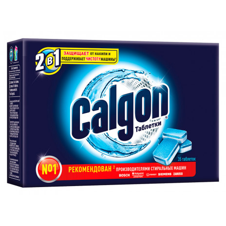 Calgon усилитель порошка таблетки 35ШТ, арт. 3040643, Reckitt-Benckiser