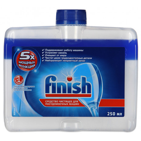 Finish чистящее средство для посудомоечных машин 250МЛ, арт. 3010141, Reckitt-Benckiser