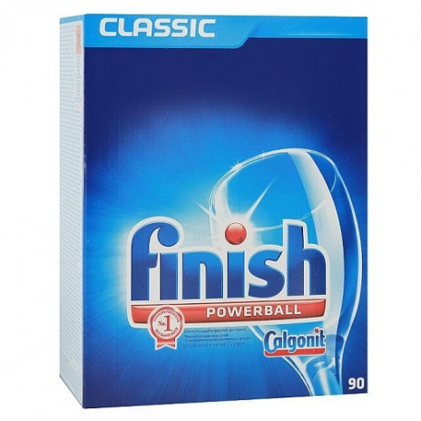 Finish чистящее средство для посудомоечных машин таблетки Классик 90ШТ, арт. 3010153, Reckitt-Benckiser
