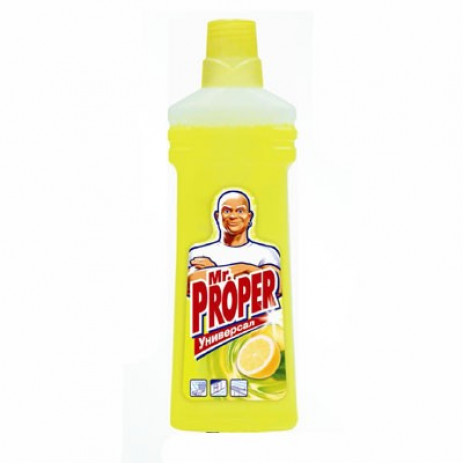 Mr.Proper чистящее средство универсальное жидкое лимон 1000 мл (2 шт/упак), арт. 3034768, P&G