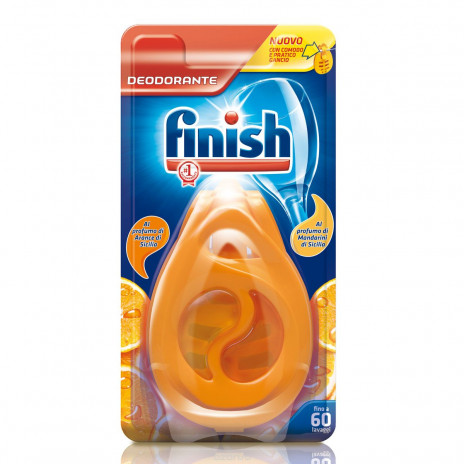 Finish чистящее средство для посудомоечных машин освежитель orange/mandarine (апельсин, мандарин) 5Г, арт. 3010134, Reckitt-Benckiser