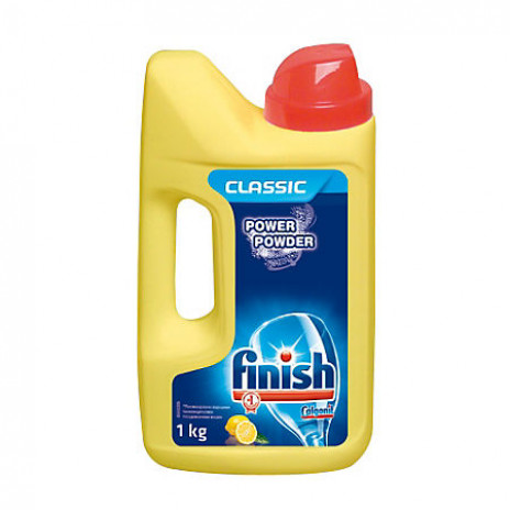 Finish чистящее средство для посудомоечных машин лимон 1КГ, арт. 3010137, Reckitt-Benckiser