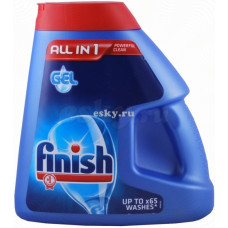 Finish чистящее средство для посудомоечных машин все в одном гель 1,3Л, арт. 3045302