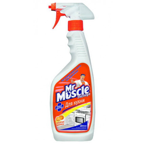 Mr Muscle Триггер чистящее средство для кухонных поверхностей энергия цитруса 450МЛ, арт. 3011017, SC Johnson