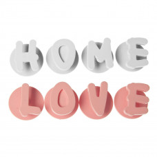 Крючок для ванной пластиковый "Love/Home", 1шт, арт.70477