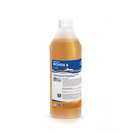 Roven Imnova, средство для чистки кухонного оборудования и жаропрочных поверхностей от пригара , жира и копоти, 1 л, арт. D036-1, DOLPHIN