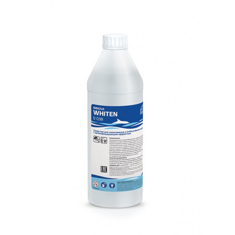 Imnova Whiten жидкое моющее средство для замачивания и отбеливания посуды, 1 л, арт. D038-1, DOLPHIN