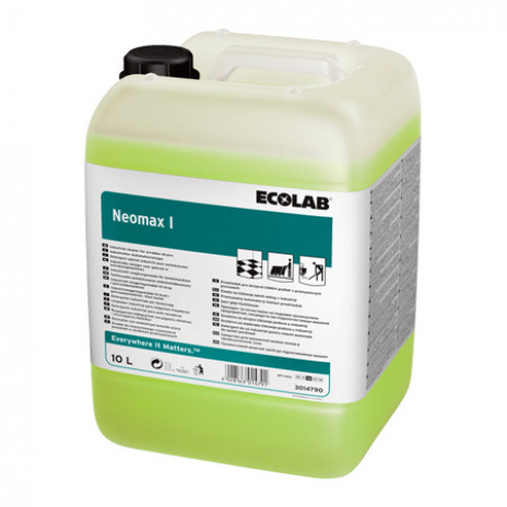 NEOMAX I интенсивное сильнощелочное низкопенное моющее средство для промышленных объектов, 10л, арт. 3014790, Ecolab