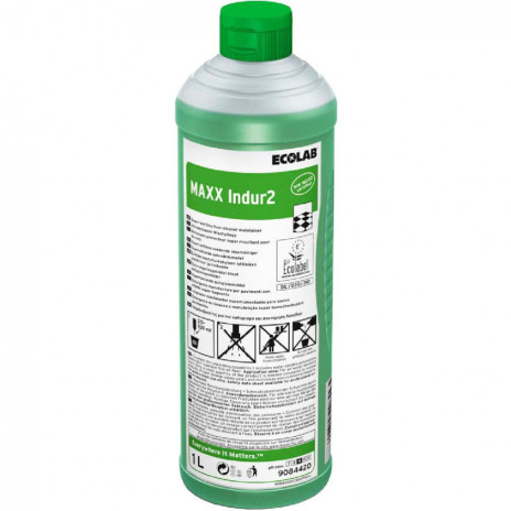 MAXX INDUR2 нейтральное средство для мытья полов, 1л, арт. 9085270, Ecolab