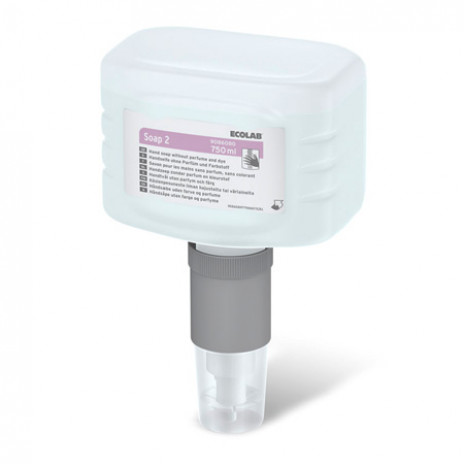 SOAP 2 (NEXA)  жидкое мыло для сенсорного дозатора Nexa на основе мягких ПАВ, 0,75л, арт. 9086080, Ecolab