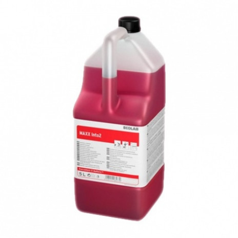 MAXX INTO2 кислотное моющее средство для ежедневной уборки санитарных зон, 5л, арт. 9084720, Ecolab