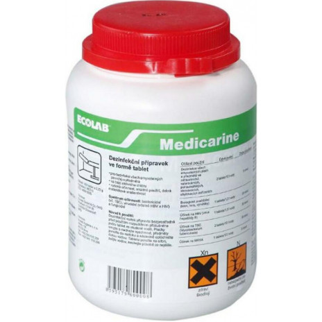 Хлорные таблетки для дезинфекции MEDICARINE 6X300 TABS, арт. 3046170, Ecolab