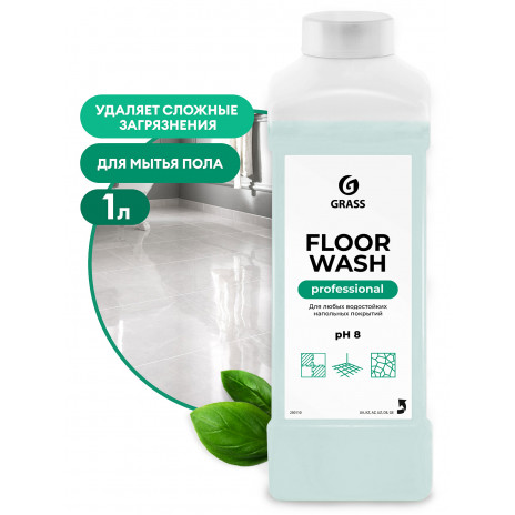 Нейтральное средство для мытья пола "Floor wash", 1 л, арт. 250110, Grass