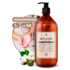 Крем-мыло жидкое увлажняющее "Milana Professional", 1000 л, арт. 125645