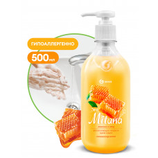 Крем-мыло жидкое увлажняющее "Milana молоко и мед", 500 мл, арт. 126100