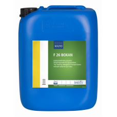 F 26 BOXAN (Ф 26 БОКСАН) — Сильнощелочное дезинфицирующее средство для мойки транспортировочной тары pH 14,0, 20 л, арт. 205223